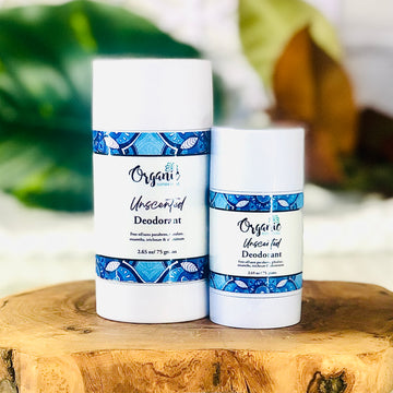 Unscented Charcoal Deodorant Organic inspirations